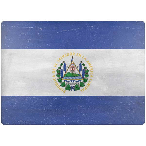 El Salvador Flag Distressed Surface Laptop 7 13.8in Skin