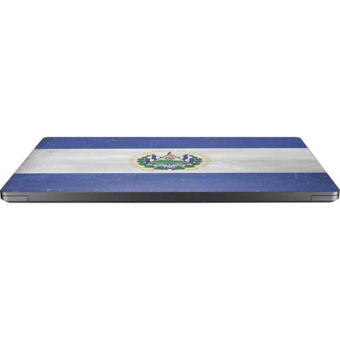 El Salvador Flag Distressed Surface Laptop 7 13.8in Skin