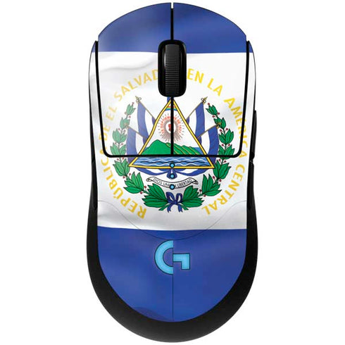 El Salvador Flag G Pro Wireless Gaming Mouse Skin