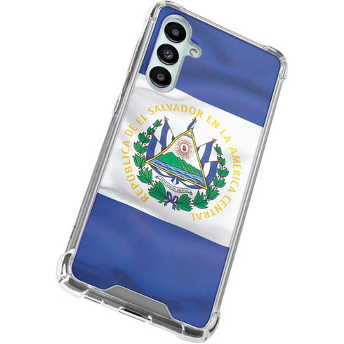El Salvador Flag Galaxy A16 5G Clear Case