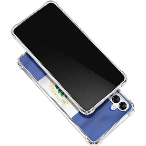 El Salvador Flag Galaxy A16 5G Clear Case