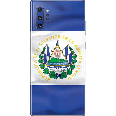 El Salvador Flag Galaxy Note 10 Plus Skin