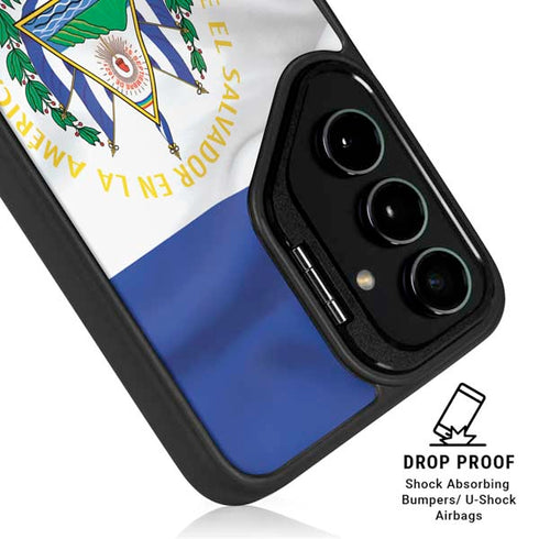 El Salvador Flag Galaxy S24 FE Kickstand Case