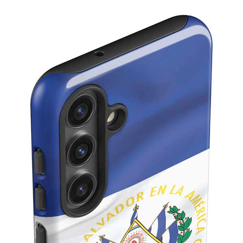 El Salvador Flag Galaxy S25 Plus Impact Case