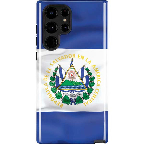 El Salvador Flag Galaxy S25 Ultra Impact Case