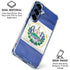 El Salvador Flag Galaxy S25 FE Clear Case