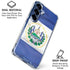 El Salvador Flag Galaxy S25 Plus Clear Case