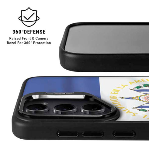El Salvador Flag Galaxy S26 Plus Kickstand Case