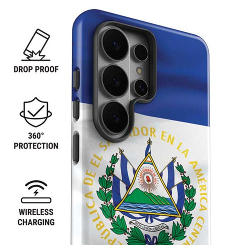 El Salvador Flag Galaxy S26 Ultra Impact Case