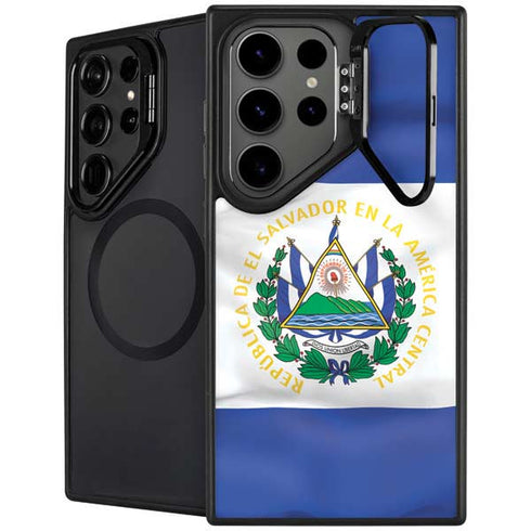 El Salvador Flag Galaxy S26 Ultra Kickstand Case
