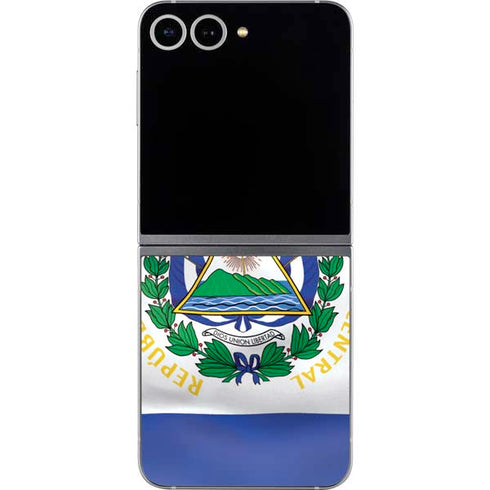 El Salvador Flag Galaxy Z Flip6 Skin