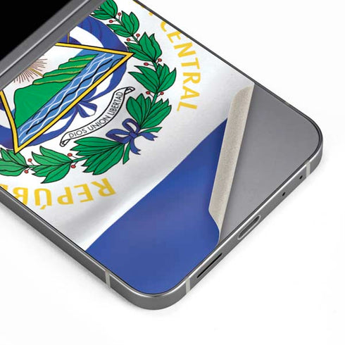 El Salvador Flag Galaxy Z Flip6 Skin