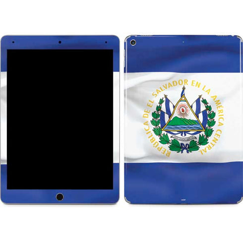 El Salvador Flag iPad Skins