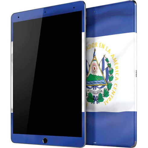 El Salvador Flag iPad Skins