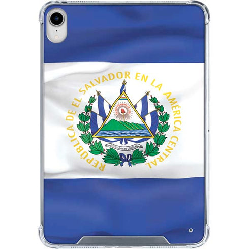 El Salvador Flag iPad 11th Gen (2025) Clear Case