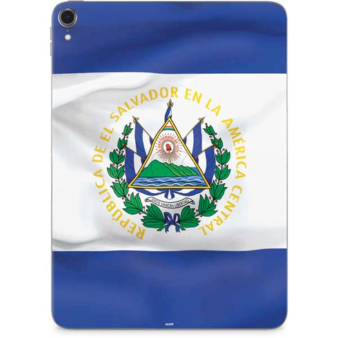 El Salvador Flag Apple iPad Pro Skin