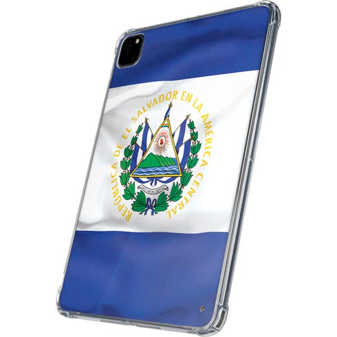 El Salvador Flag iPad Pro 11in (2024) Clear Case