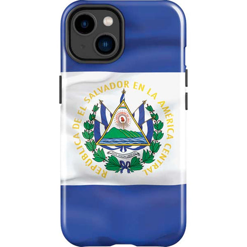 El Salvador Flag iPhone 15 Impact Case