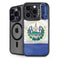 El Salvador Flag iPhone 15 Pro Max Kickstand Case
