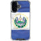 El Salvador Flag iPhone 16 Clear Case