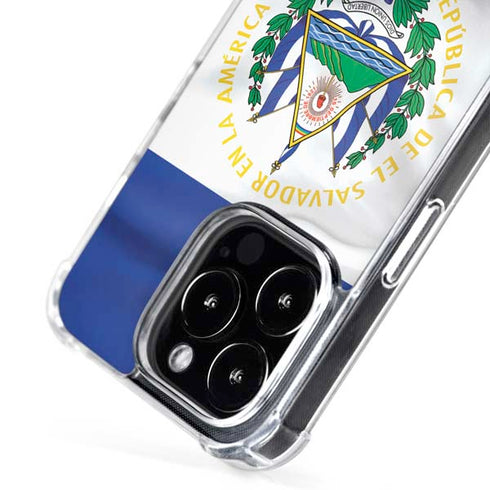 El Salvador Flag iPhone 16 Pro Max MagSafe Case