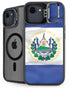 El Salvador Flag iPhone 16e Kickstand Case
