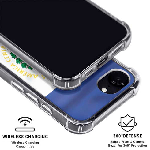 El Salvador Flag iPhone 16e Clear Case