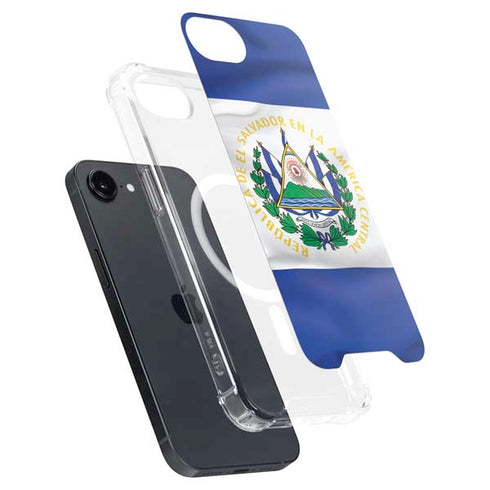 El Salvador Flag iPhone 16e MagSafe Case