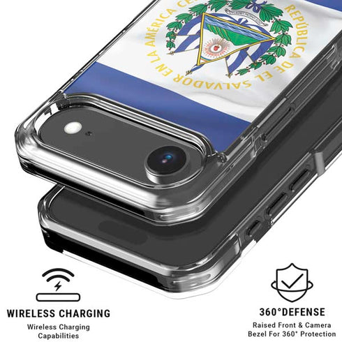 El Salvador Flag iPhone 17 Air MagSafe Case