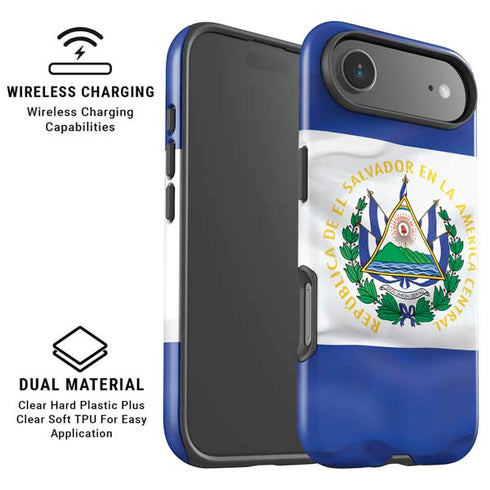 El Salvador Flag iPhone 17 Air Magsafe Impact Case