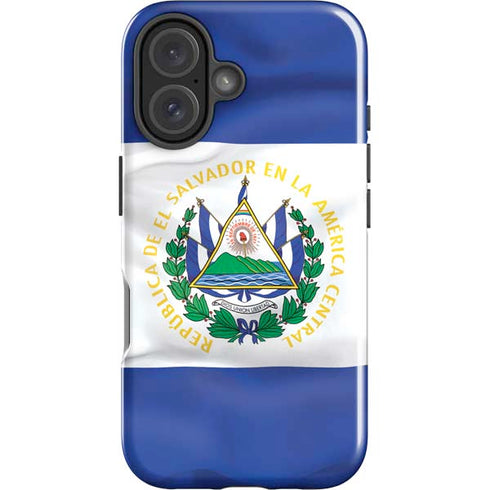 El Salvador Flag iPhone 17 Impact Case