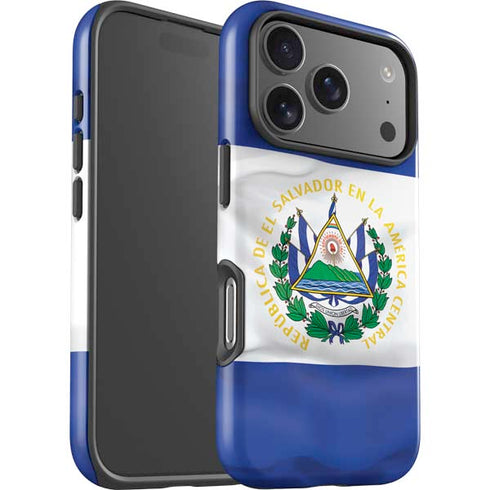El Salvador Flag iPhone 17 Pro Impact Case