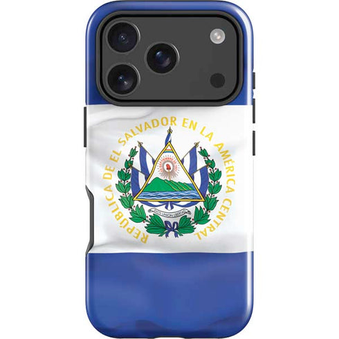 El Salvador Flag iPhone 17 Pro Max Impact Case