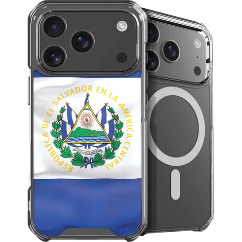 El Salvador Flag iPhone 17 Pro Max MagSafe Case