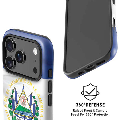 El Salvador Flag iPhone 17 Pro Max Magsafe Impact Case