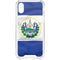 El Salvador Flag iPhone XS Clear Case