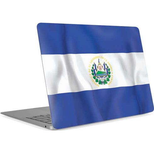 El Salvador Flag Apple MacBook Air Skin