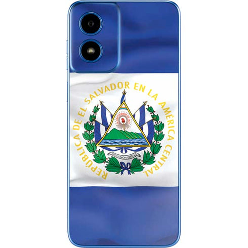 El Salvador Flag Moto G Play 4G (2024) Skin