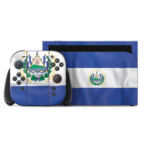 El Salvador Flag Nintendo Skins