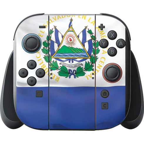 El Salvador Flag Nintendo Switch 2 (2025) with Joy-Con Skin