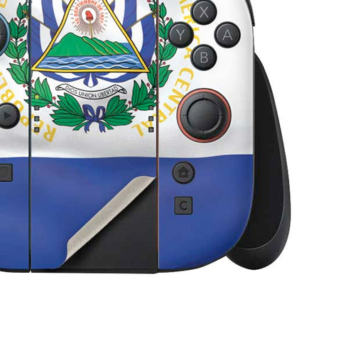 El Salvador Flag Nintendo Switch 2 (2025) Joy-Con Controller Skin