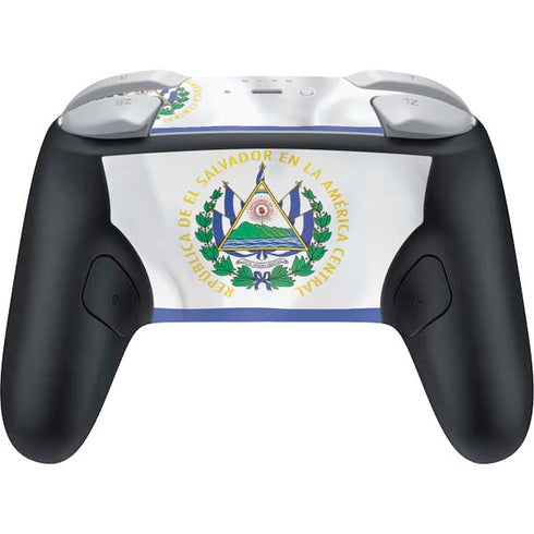 El Salvador Flag Nintendo Switch 2 (2025) Pro Controller Skin