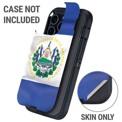 El Salvador Flag Otterbox Defender iPhone Skin