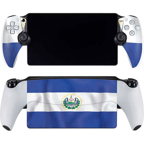 El Salvador Flag PlayStation Portal Remote Player Skin
