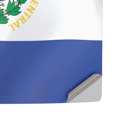 El Salvador Flag PS5 Pro Disk Console Skin