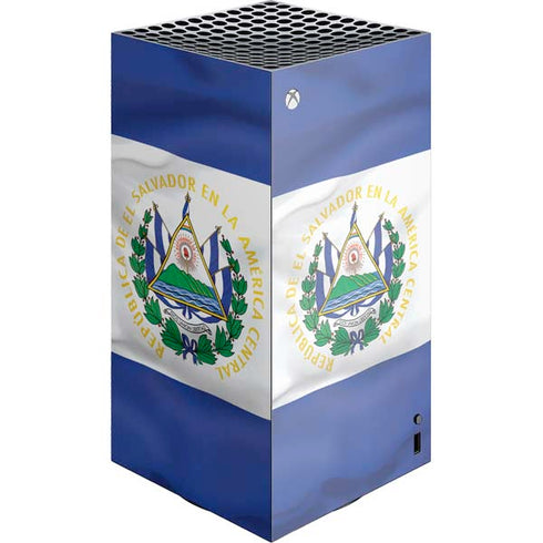 El Salvador Flag XBox Series X Digital Edition Console Skin