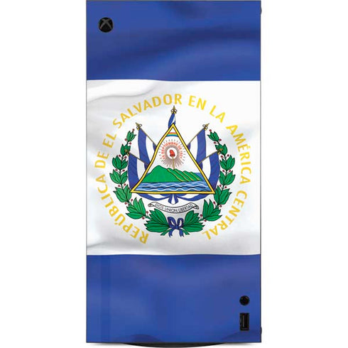 El Salvador Flag XBox Series X Digital Edition Console Skin
