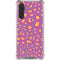 Electric Orchid Leopard Animal Print Color Pop Galaxy A17 Clear Case
