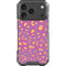 Electric Orchid Leopard Animal Print Color Pop iPhone 18 Pro Clear Case