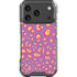 Electric Orchid Leopard Animal Print Color Pop iPhone 18 Pro Clear Case